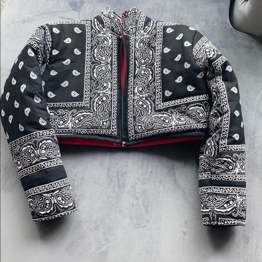 Bandana Puffer Jacket
